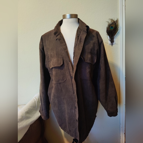 Men's High Sierra Brown jacket with a brown quilted inside lining 🧥 (XL) 🤎 - Picture 13 of 16